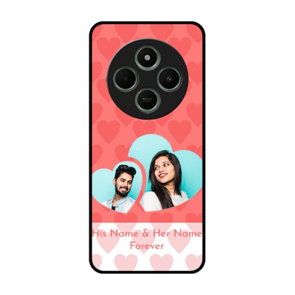redmi A4 5G Custom Glass Phone Case - Couple Pic Upload Design redmi A4 5G Custom Glass Phone Case - Couple Pic Upload Design