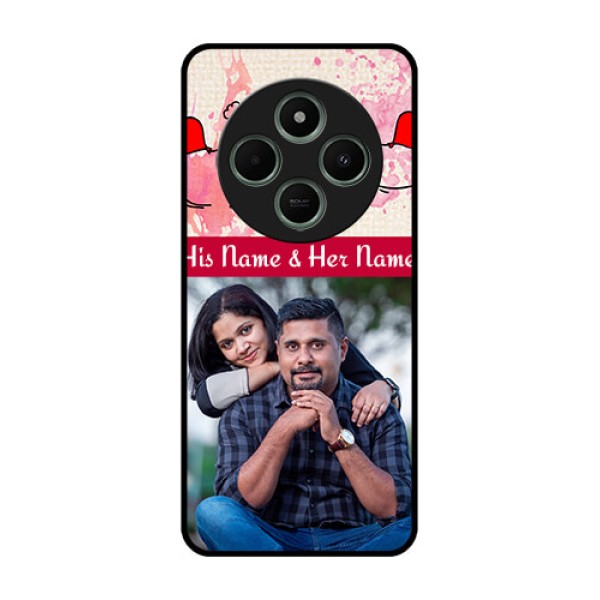 redmi A4 5G Custom Glass Phone Case - You And Me Case Design redmi A4 5G Custom Glass Phone Case - You And Me Case Design