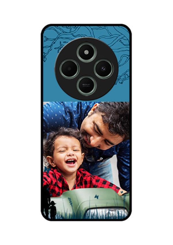 redmi A4 5G Custom Glass Phone Case - Best Dad Design
