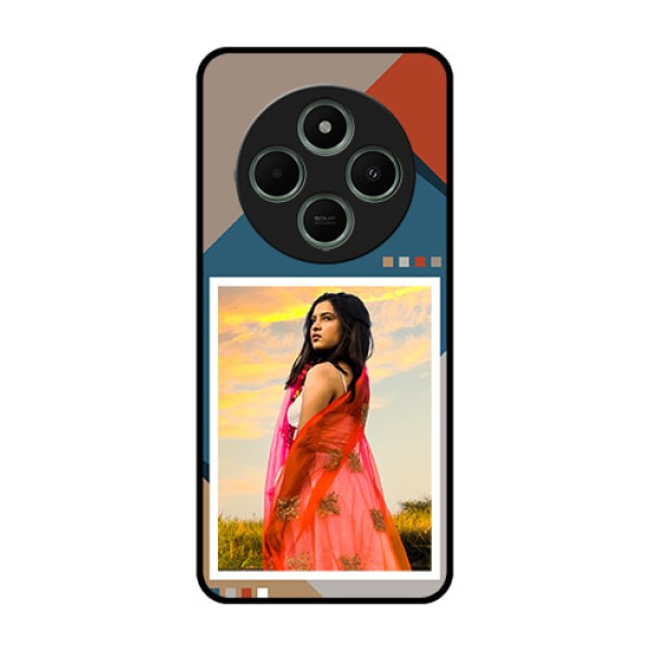 redmi A4 5G Custom Glass Phone Case - Retro Color Pallet Design redmi A4 5G Custom Glass Phone Case - Retro Color Pallet Design