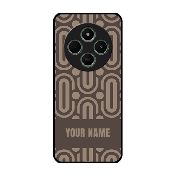 redmi A4 5G Custom Glass Phone Case - Captivating Zero Pattern Design