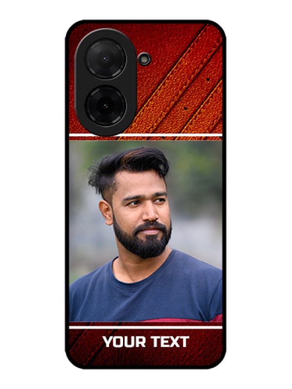 Custom Xiaomi Redmi A5 Custom Glass Phone Case - Leather Phone Case Design