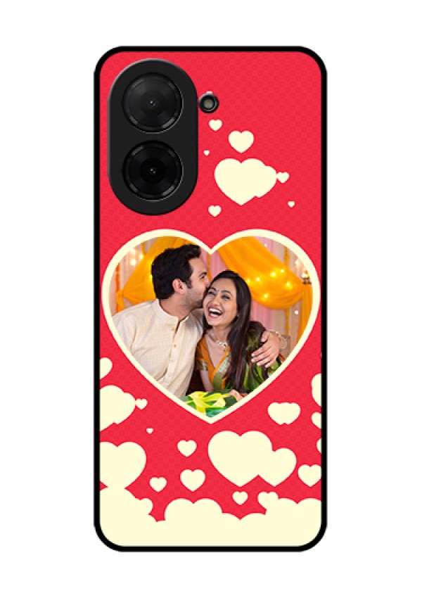 Xiaomi Redmi A5 Custom Glass Phone Case - Love Symbols Phone Cover Design