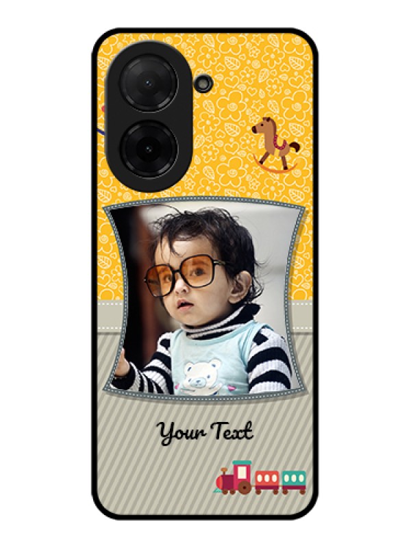 Custom Xiaomi Redmi A5 Custom Glass Phone Case - Baby Picture Upload Design
