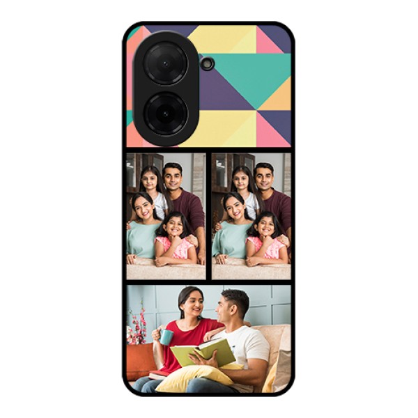 Xiaomi Redmi A5 Custom Glass Phone Case - Bulk Pic Upload Design
