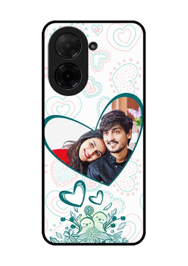 Xiaomi Redmi A5 Custom Glass Phone Case - Premium Couple Design