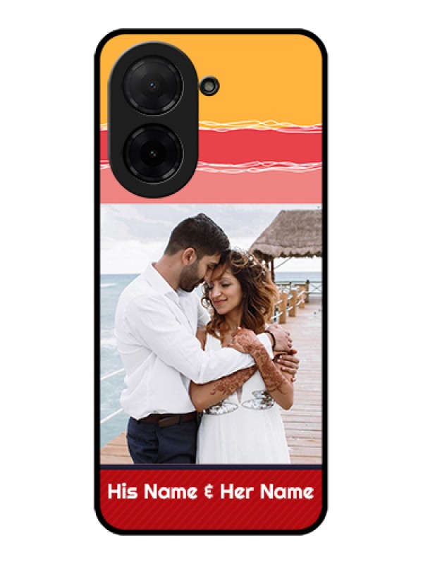 Custom Xiaomi Redmi A5 Custom Glass Phone Case - Colorful Case Design