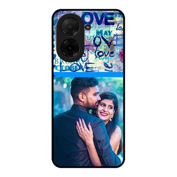 Xiaomi Redmi A5 Custom Glass Phone Case - Colorful Love Design Xiaomi Redmi A5 Custom Glass Phone Case - Colorful Love Design