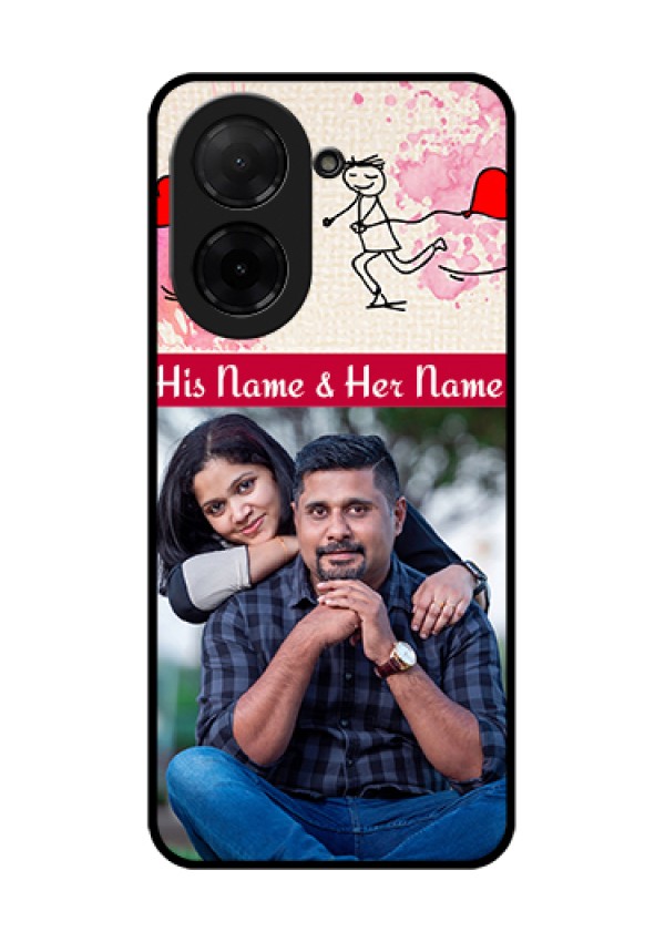 Xiaomi Redmi A5 Custom Glass Phone Case - You And Me Case Design