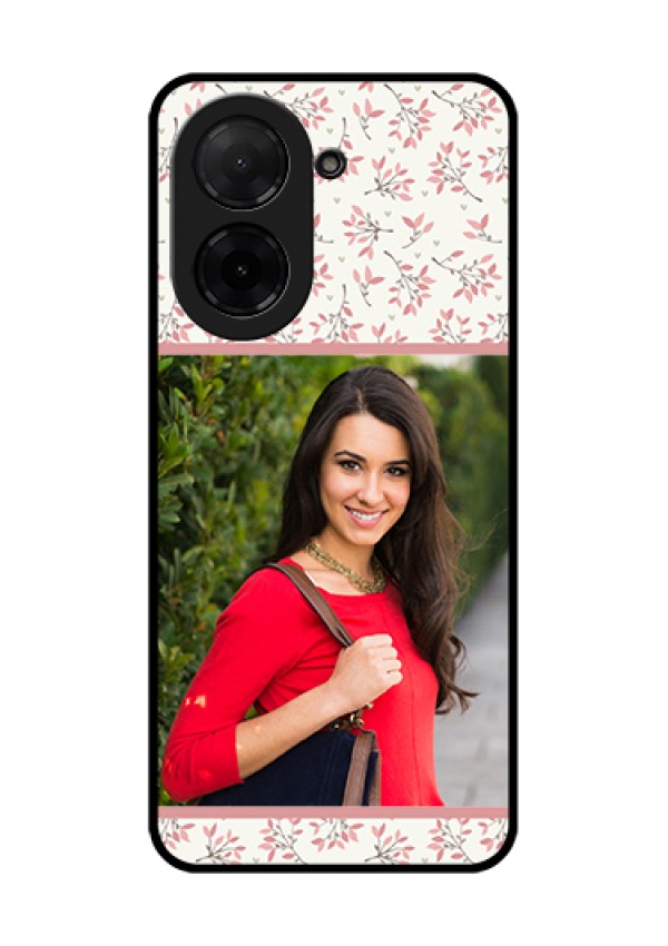 Xiaomi Redmi A5 Custom Glass Phone Case - Stunning Floral Design