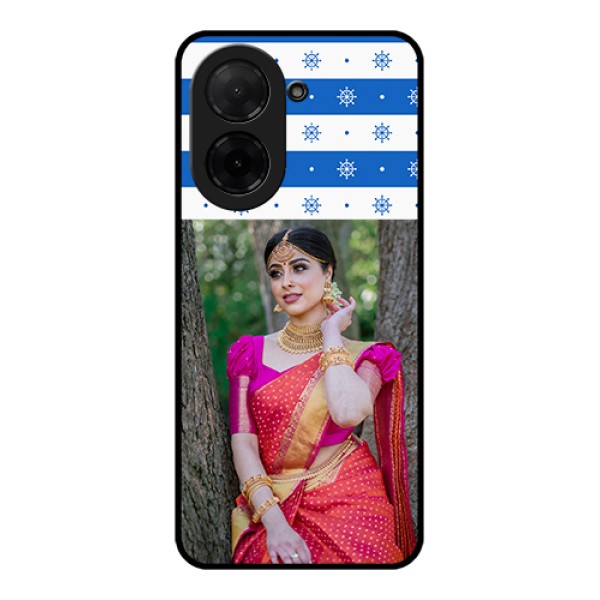 Xiaomi Redmi A5 Custom Glass Phone Case - Snow Pattern Design Xiaomi Redmi A5 Custom Glass Phone Case - Snow Pattern Design