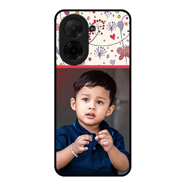 Xiaomi Redmi A5 Custom Glass Phone Case - Premium Floral Design Xiaomi Redmi A5 Custom Glass Phone Case - Premium Floral Design