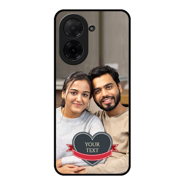 Xiaomi Redmi A5 Custom Glass Phone Case - Just Married Couple Design Xiaomi Redmi A5 Custom Glass Phone Case - Just Married Couple Design