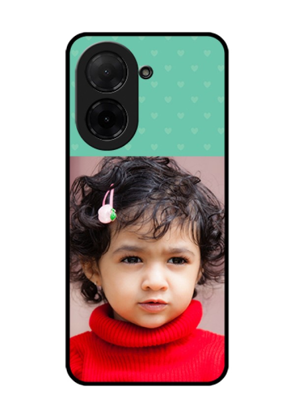 Xiaomi Redmi A5 Custom Glass Phone Case - Lovers Picture Design