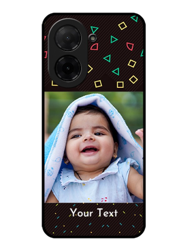 Custom Xiaomi Redmi A5 Custom Glass Phone Case - With Confetti Birthday Design