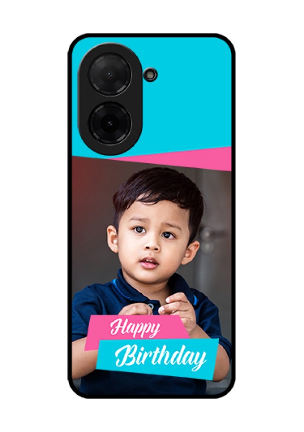 Xiaomi Redmi A5 Custom Glass Phone Case - Image Holder With 2 Color Design