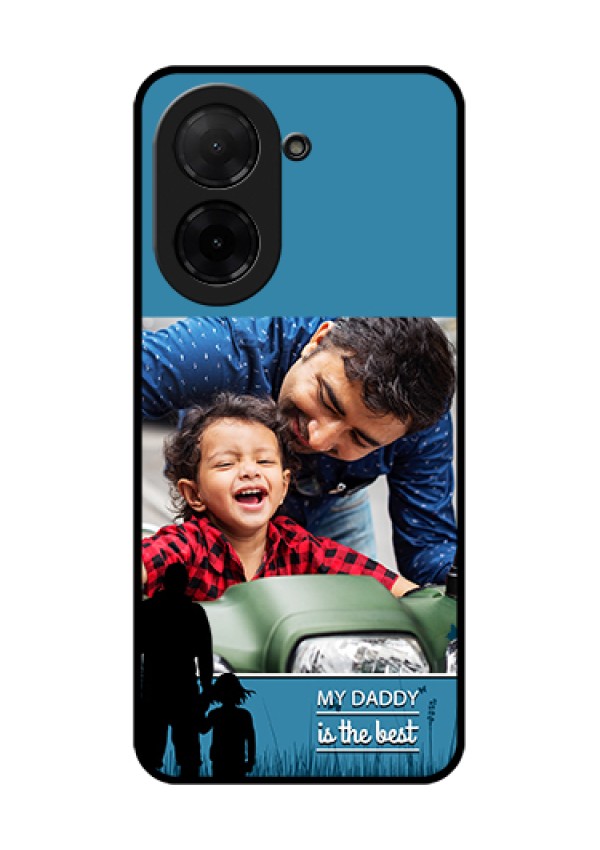 Xiaomi Redmi A5 Custom Glass Phone Case - Best Dad Design