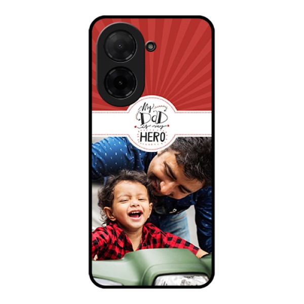 Xiaomi Redmi A5 Custom Glass Phone Case - My Dad Hero Design Xiaomi Redmi A5 Custom Glass Phone Case - My Dad Hero Design