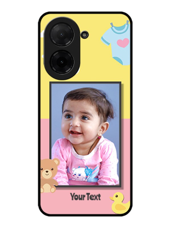 Custom Xiaomi Redmi A5 Custom Glass Phone Case - Kids 2 Color Design