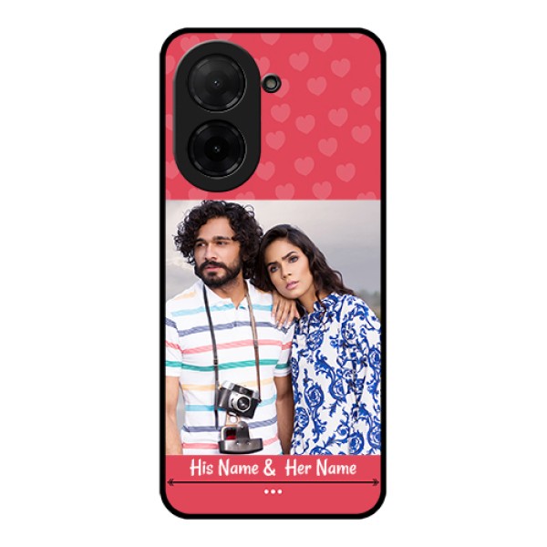 Xiaomi Redmi A5 Custom Glass Phone Case - Simple Love Design