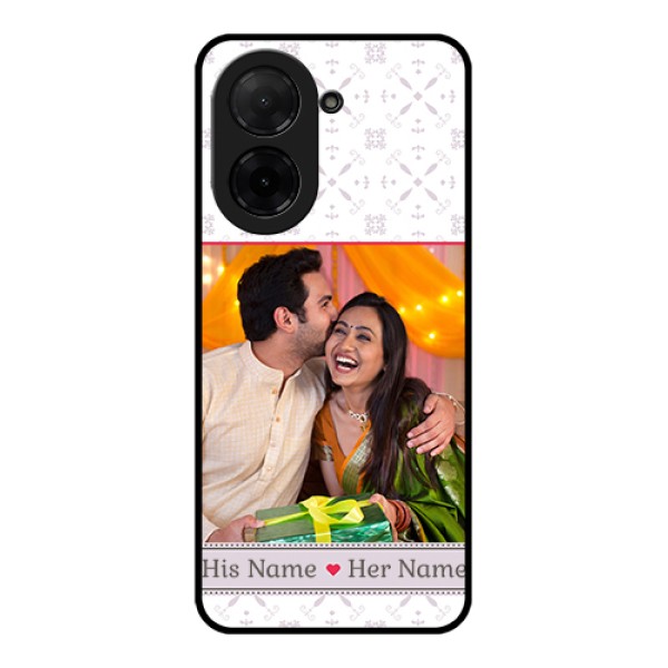 Xiaomi Redmi A5 Custom Glass Phone Case - With Photo And Ethnic Design Xiaomi Redmi A5 Custom Glass Phone Case - With Photo And Ethnic Design