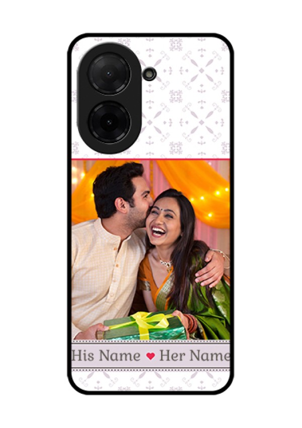 Xiaomi Redmi A5 Custom Glass Phone Case - With Photo And Ethnic Design