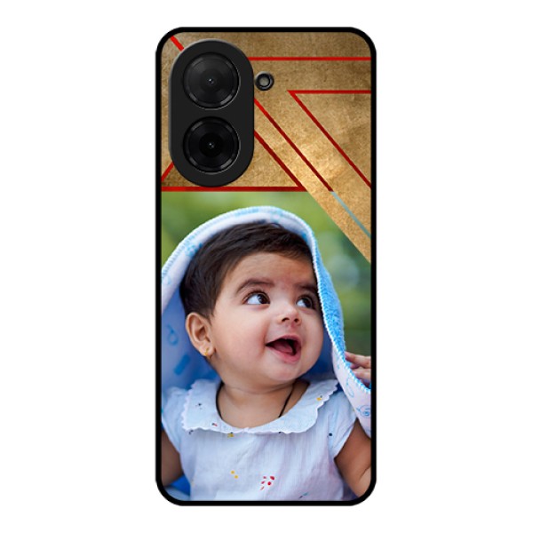 Xiaomi Redmi A5 Custom Glass Phone Case - Gradient Abstract Texture Design Xiaomi Redmi A5 Custom Glass Phone Case - Gradient Abstract Texture Design