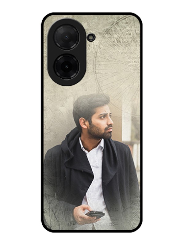 Custom Xiaomi Redmi A5 Custom Glass Phone Case - With Vintage Design