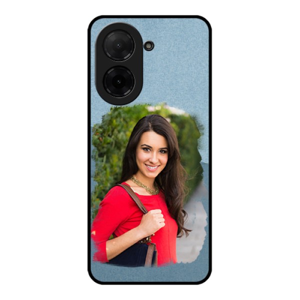 Xiaomi Redmi A5 Custom Glass Phone Case - Grunge Line Art Design