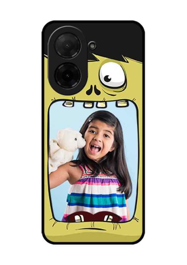 Xiaomi Redmi A5 Custom Glass Phone Case - Cartoon Monster Back Case Design