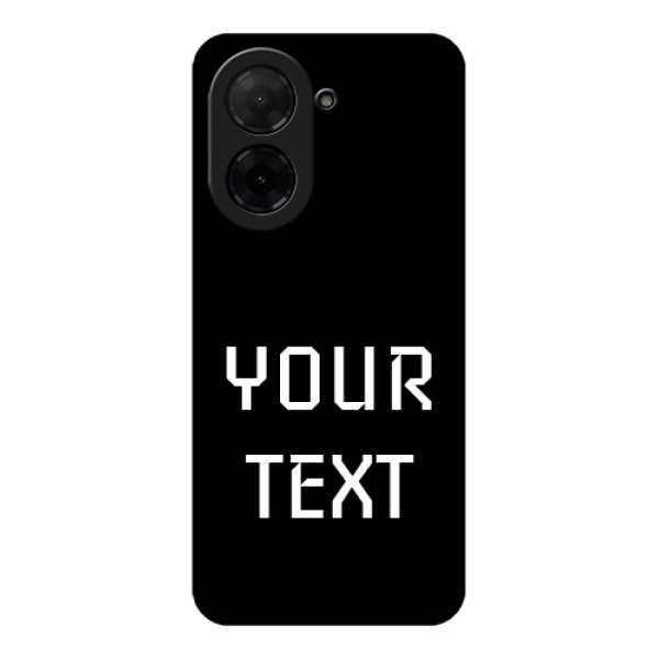 Xiaomi Redmi A5 Custom Glass Phone Case - Your Name Design Xiaomi Redmi A5 Custom Glass Phone Case - Your Name Design