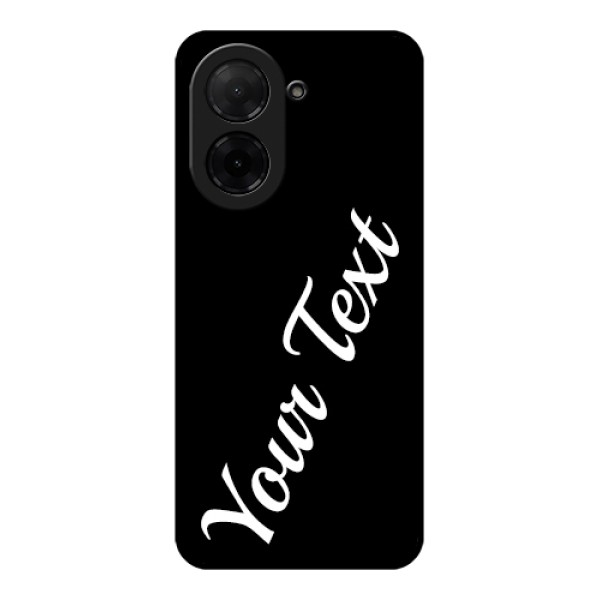 Xiaomi Redmi A5 Custom Glass Phone Case - With Your Name Design Xiaomi Redmi A5 Custom Glass Phone Case - With Your Name Design