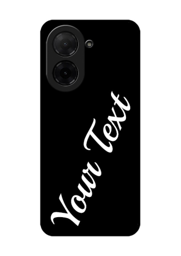 Xiaomi Redmi A5 Custom Glass Phone Case - With Your Name Design