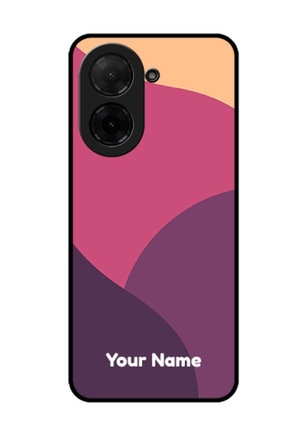 Xiaomi Redmi A5 Custom Glass Phone Case - Mixed Multi - Colour Abstract Art Design