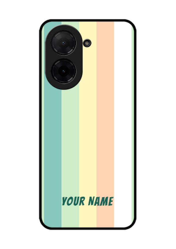Xiaomi Redmi A5 Custom Glass Phone Case - Multi - Colour Stripes Design