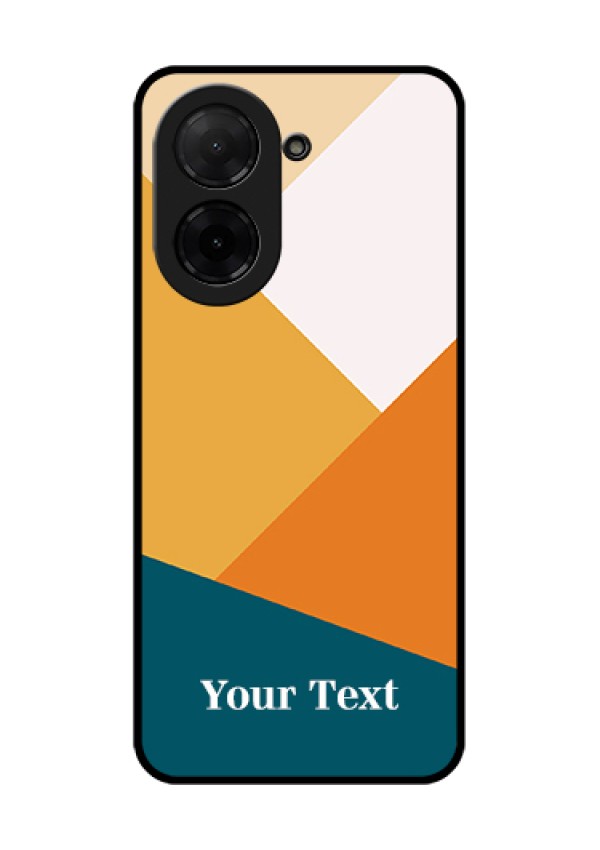Xiaomi Redmi A5 Custom Glass Phone Case - Stacked Multi - Colour Design