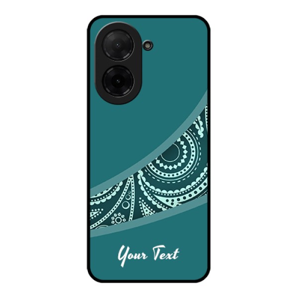 Xiaomi Redmi A5 Custom Glass Phone Case - Semi Visible Floral Design Xiaomi Redmi A5 Custom Glass Phone Case - Semi Visible Floral Design