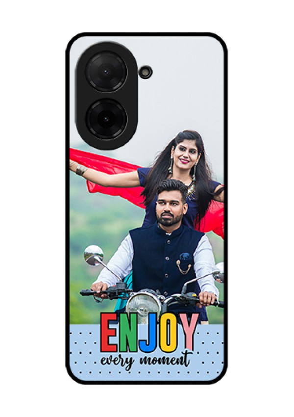 Xiaomi Redmi A5 Custom Glass Phone Case - Enjoy Every Moment Design