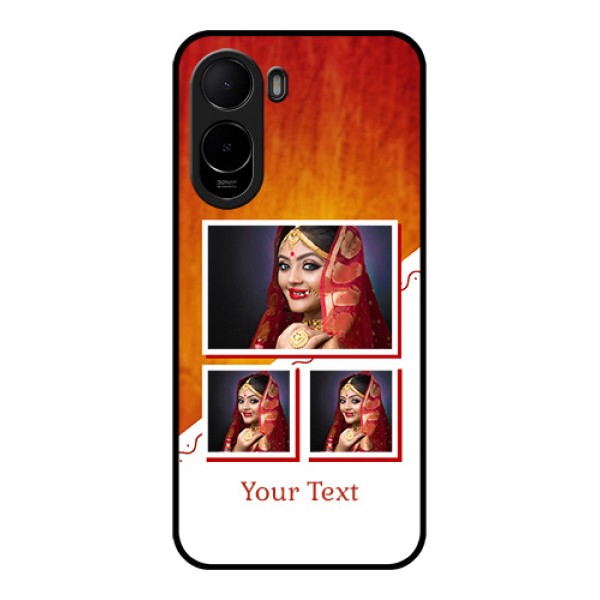 Xiaomi Redmi A7 Pro 5G Custom Glass Phone Case - Wedding Memories Design