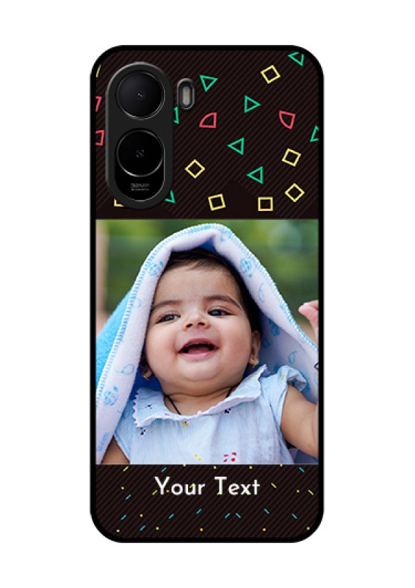 Xiaomi Redmi A7 Pro 5G Custom Glass Phone Case - With Confetti Birthday Design