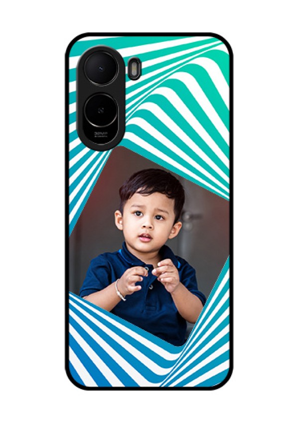 Xiaomi Redmi A7 Pro 5G Custom Glass Phone Case - Abstract Spiral Design