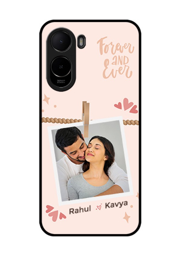 Xiaomi Redmi A7 Pro 5G Custom Glass Phone Case - Forever And Ever Love Design