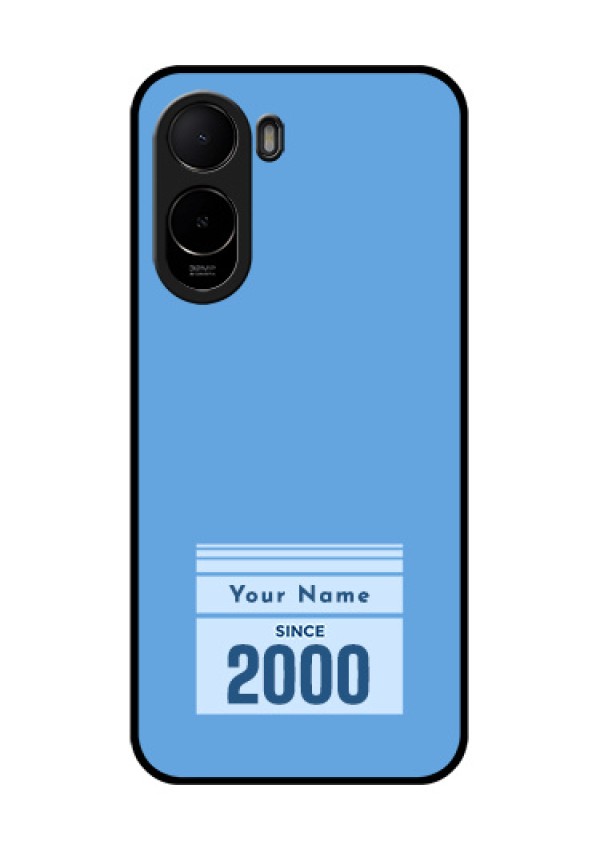 Xiaomi Redmi A7 Pro 5G Custom Glass Phone Case - Custom Year Of Birth Design