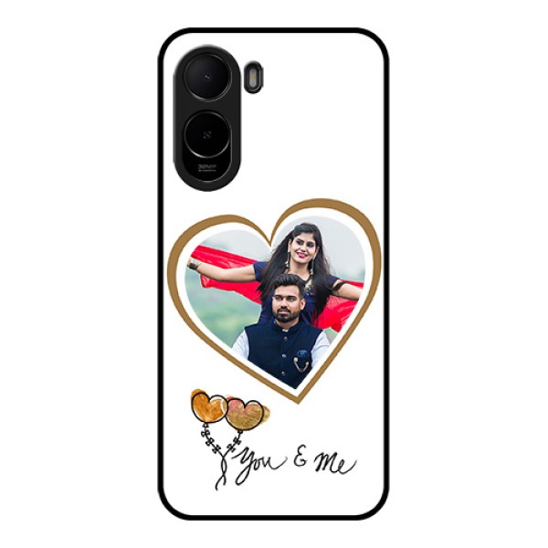Xiaomi Redmi A7 Pro Custom Glass Phone Case - You & Me Design
