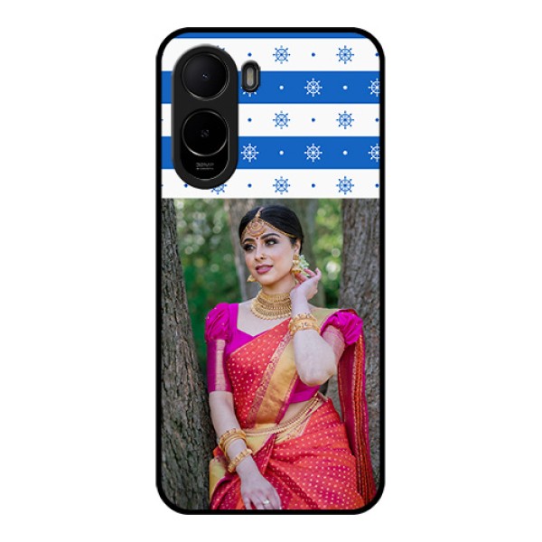 Xiaomi Redmi A7 Pro Custom Glass Phone Case - Snow Pattern Design Xiaomi Redmi A7 Pro Custom Glass Phone Case - Snow Pattern Design