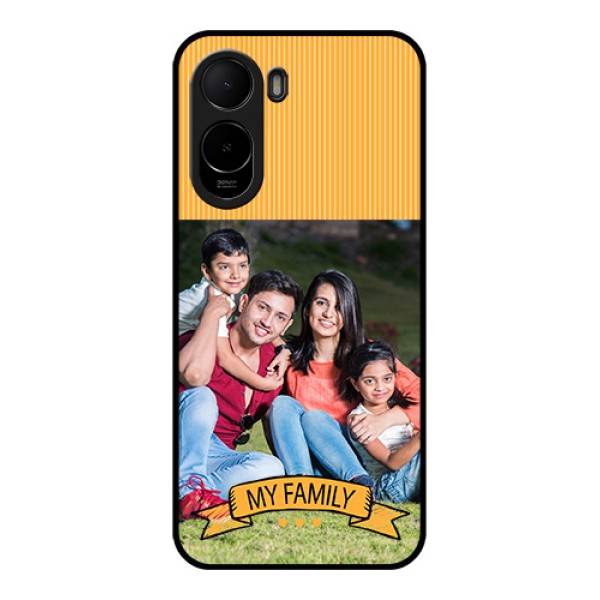 Xiaomi Redmi A7 Pro Custom Glass Phone Case - My Family Design