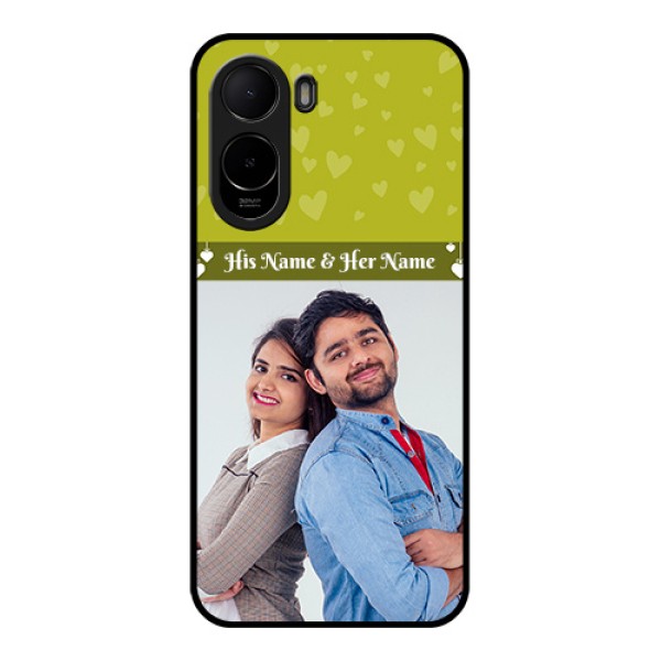 Xiaomi Redmi A7 Pro Custom Glass Phone Case - You & Me Heart Design Xiaomi Redmi A7 Pro Custom Glass Phone Case - You & Me Heart Design