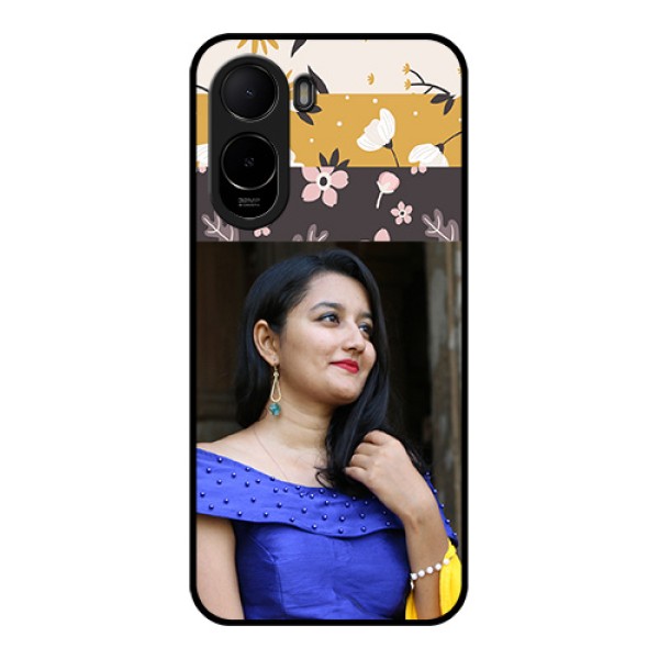 Xiaomi Redmi A7 Pro Custom Glass Phone Case - Stylish Floral Design Xiaomi Redmi A7 Pro Custom Glass Phone Case - Stylish Floral Design