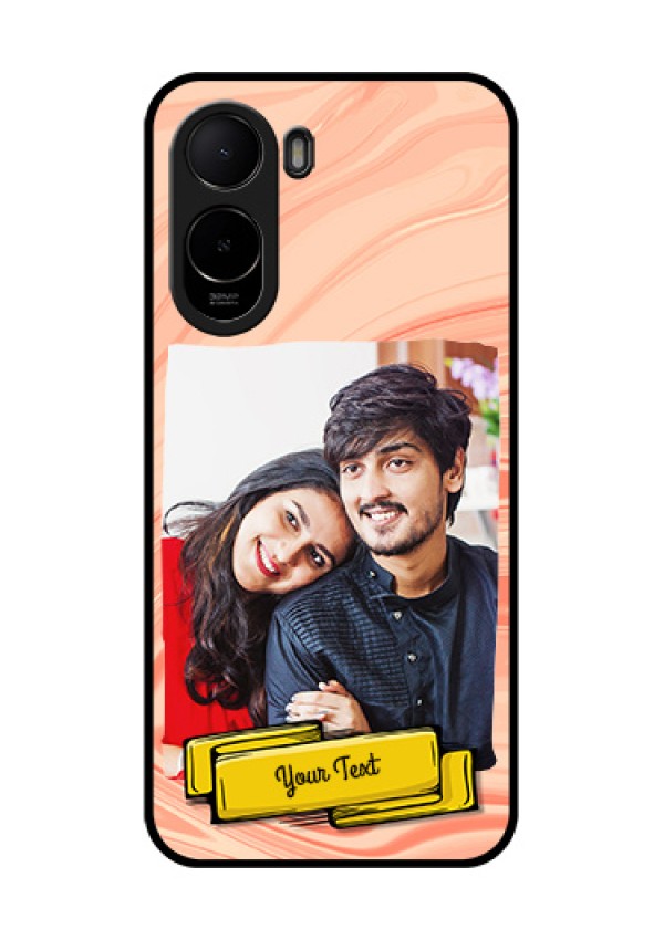 Xiaomi Redmi A7 Pro Custom Glass Phone Case - Marble Texture Design