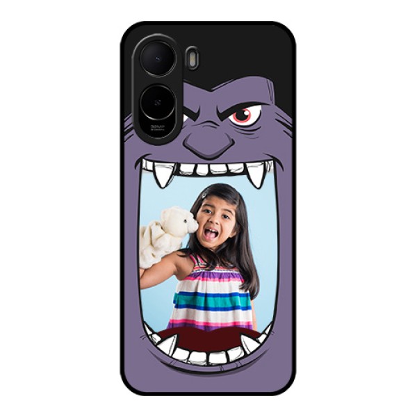 Xiaomi Redmi A7 Pro Custom Glass Phone Case - Angry Monster Design Xiaomi Redmi A7 Pro Custom Glass Phone Case - Angry Monster Design